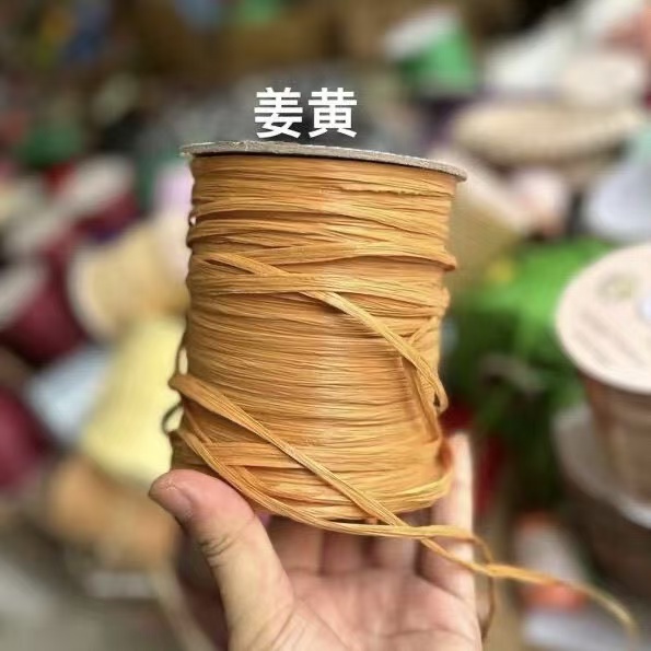 Crochet Bag Raffia - 120 جرام/لفة ماتي الرافية العشب الكروشيه