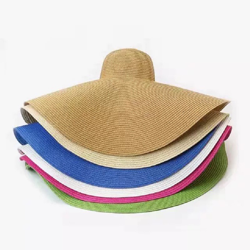 قبعات القش الشاطئ كبيرة الحجم  - مراجعة Hat Floppy Wide وسعره