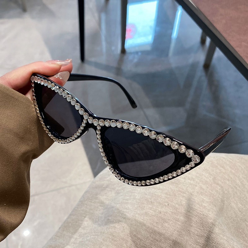 خمر الفاخرة عين القط النظارات  - مراجعة Sunglasses Cat Eye وسعره