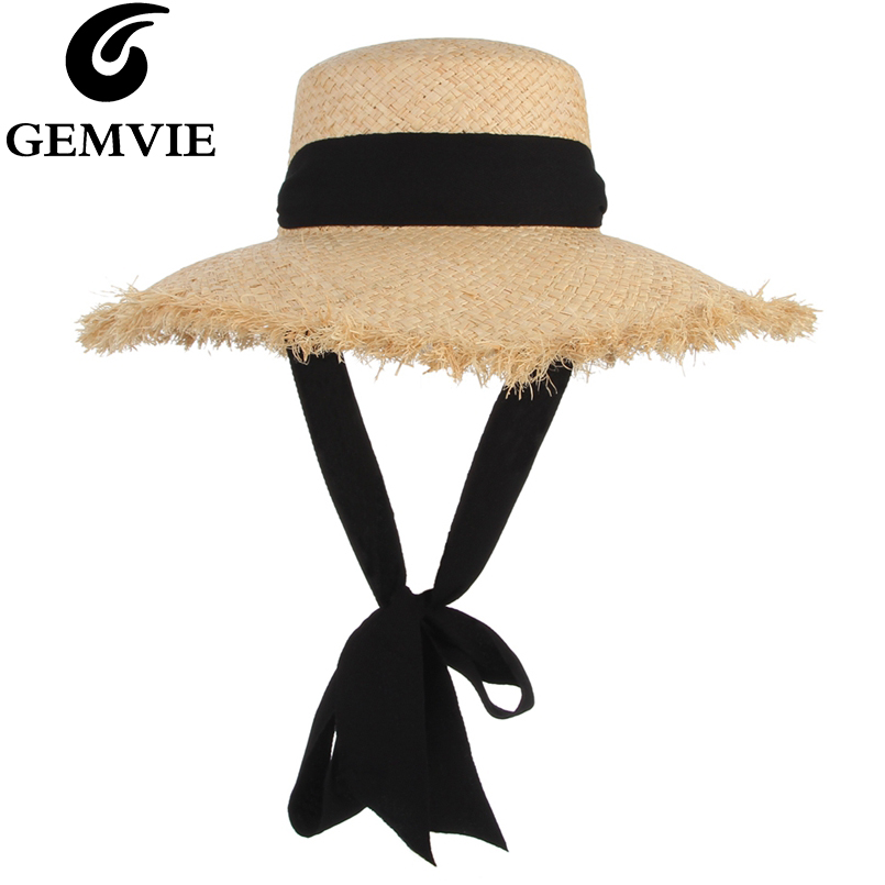 GEMVIE اليدوية نسج الرافية قبع - مراجعة Hat Floppy Wide وسعره